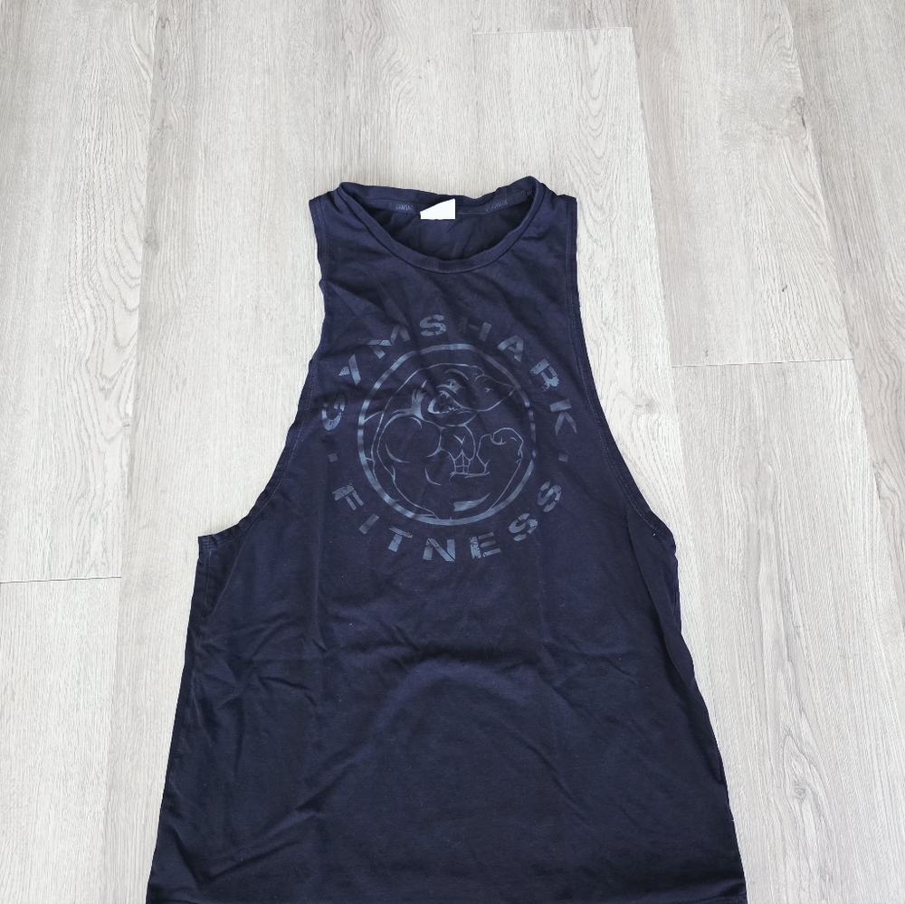 Gymshark Dark Blue Muscle Tank